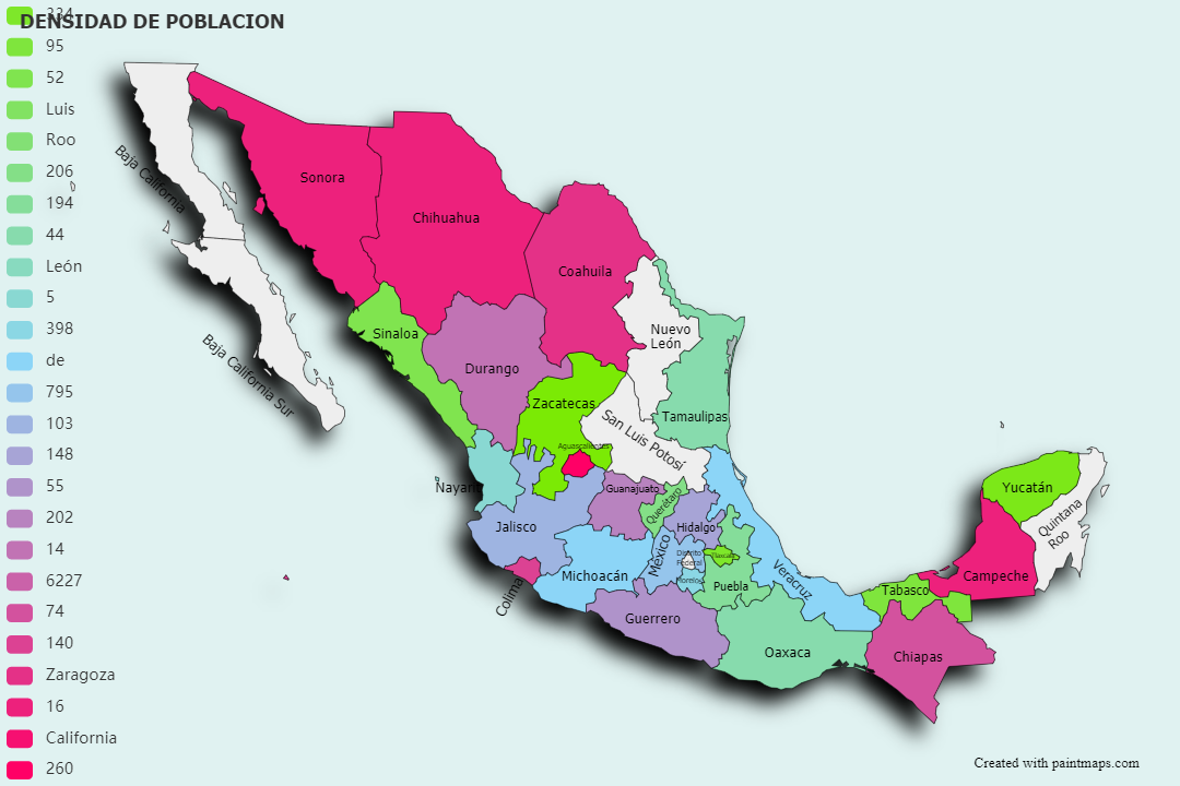 POPULATION DENSITY Mexico User Maps 8995 Hot Sex Picture