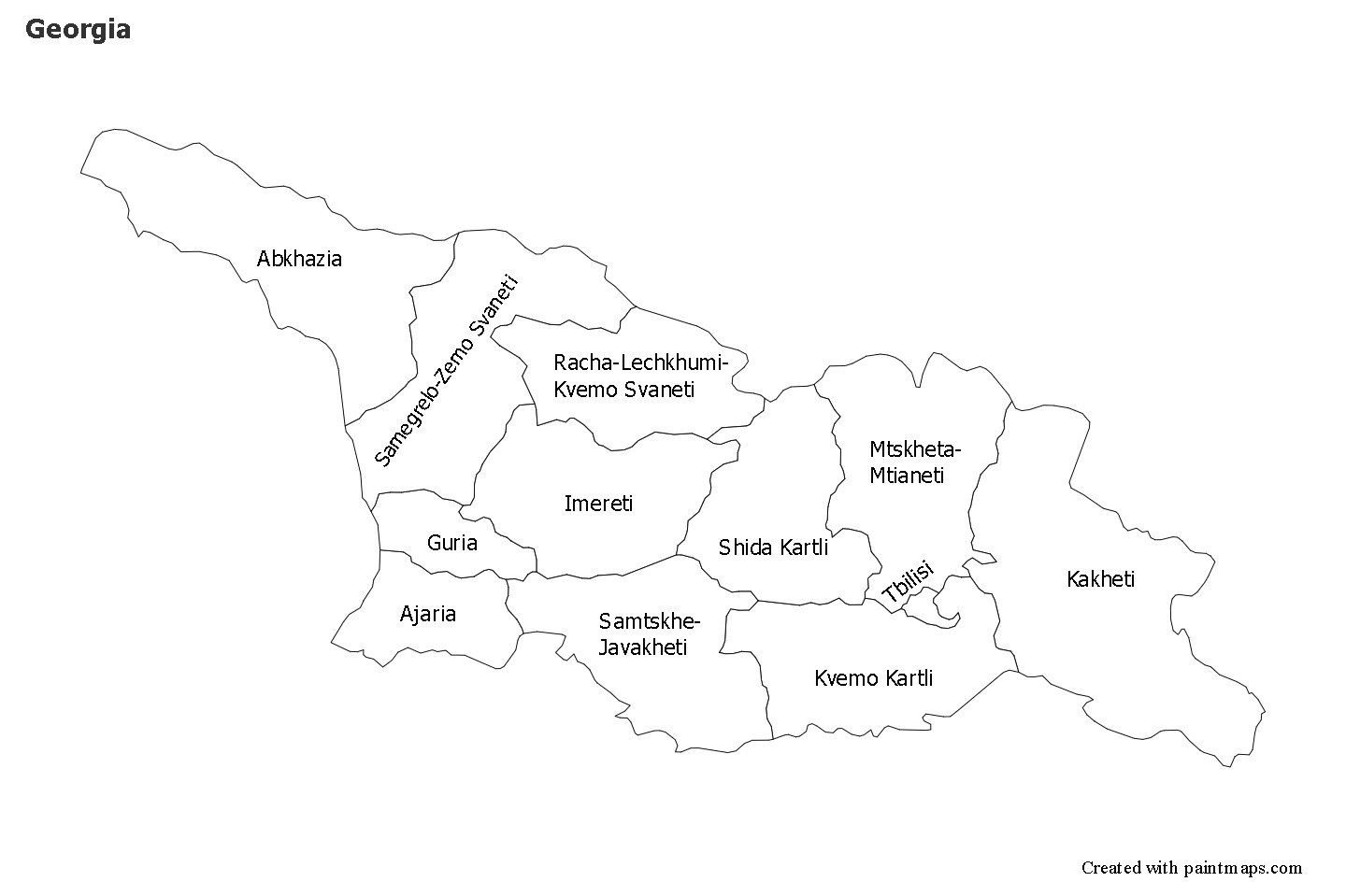 Sample Maps for Georgia