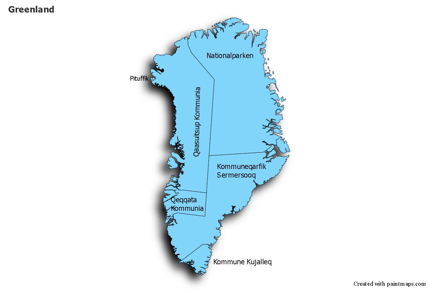 Mapas De Muestra Para Groenlandia Azul Mapas Groenlandia Mapa Dibujo