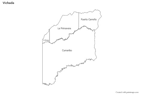 Sample Maps for Vichada (black-white)