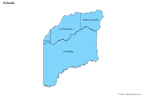 Sample Maps for Vichada (blue)