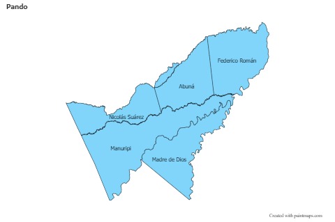 Sample Maps for Pando (blue)