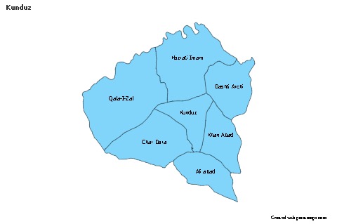 Contoh Peta untuk Kunduz (biru)