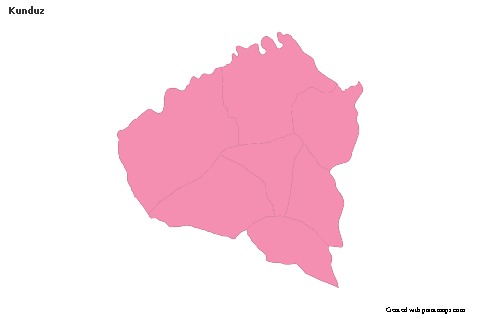 Contoh Peta untuk Kunduz (merah jambu,garis besar)