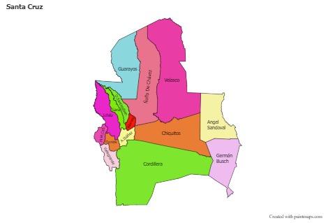 Sample Maps for Santa Cruz (colored)