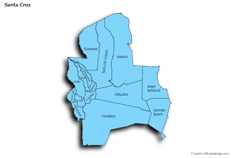 Sample Maps for Santa Cruz (blue,shadowy)