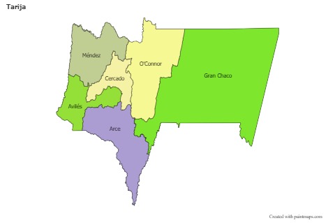 Sample Maps for Tarija (colored)
