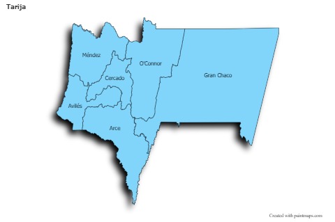 Sample Maps for Tarija (blue,shadowy)