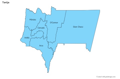 Sample Maps for Tarija (blue)
