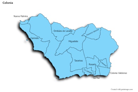 Sample Maps for Colonia (blue,shadowy)