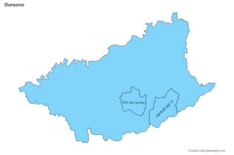 Sample Maps for Durazno (blue)