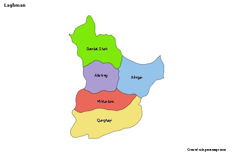 Contoh Peta untuk Laghman (berwarna)