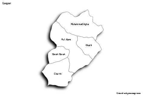 Sample Maps for Logar (black-white,shadowy)