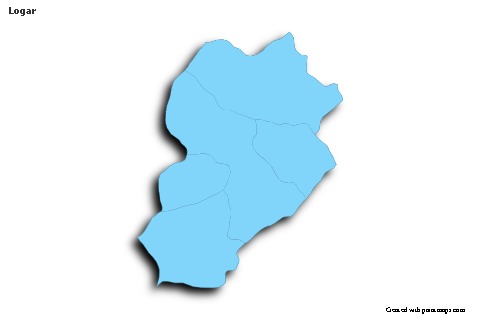 Sample Maps for Logar (blue,outline,shadowy)