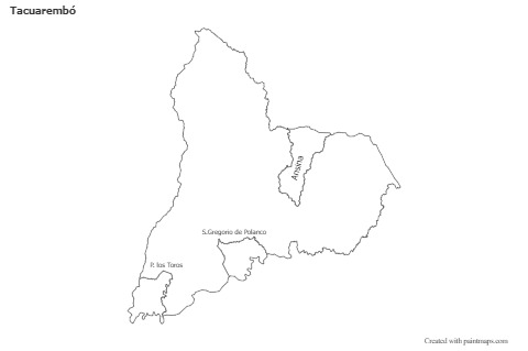 Sample Maps for Tacuarembó (black-white)