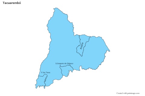 Sample Maps for Tacuarembó (blue)