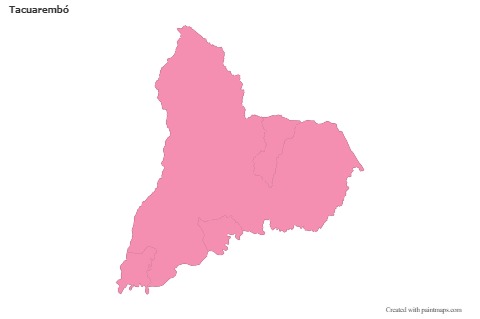 Sample Maps for Tacuarembó (pink,outline)