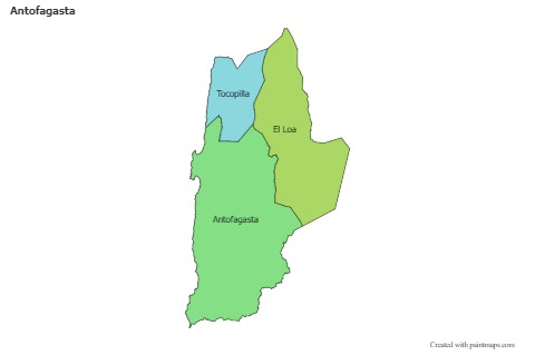 Sample Maps for Antofagasta (colored)