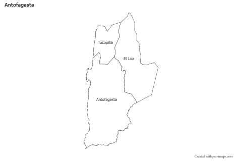 Sample Maps for Antofagasta (black-white)