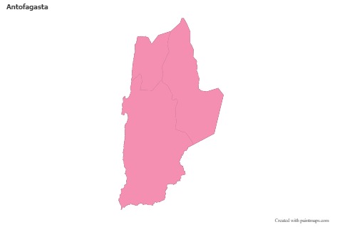 Sample Maps for Antofagasta (pink,outline)