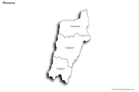 Sample Maps for Atacama (black-white,shadowy)
