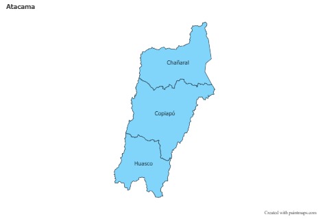 Sample Maps for Atacama (blue)