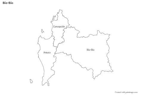Sample Maps for Bío-Bío (black-white)
