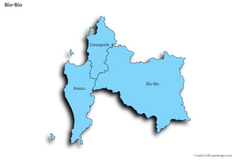 Sample Maps for Bío-Bío (blue,shadowy)