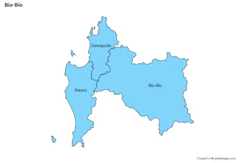 Sample Maps for Bío-Bío (blue)