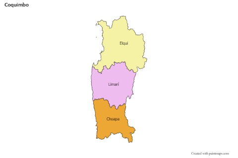 Sample Maps for Coquimbo (colored)