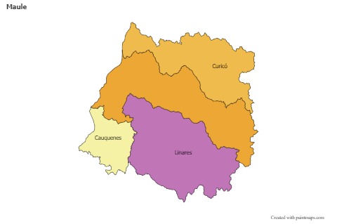 Sample Maps for Maule (colored)