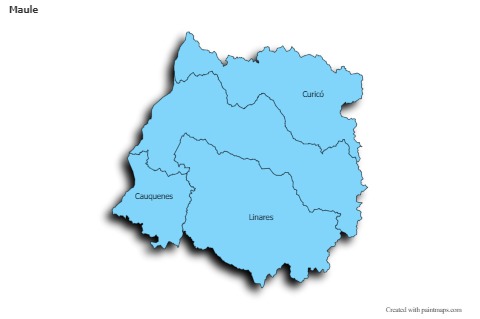 Sample Maps for Maule (blue,shadowy)