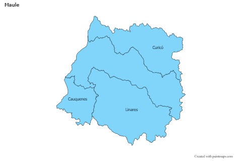 Sample Maps for Maule (blue)