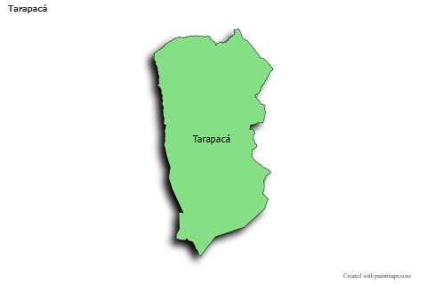 Sample Maps for Tarapacá (colored,shadowy)