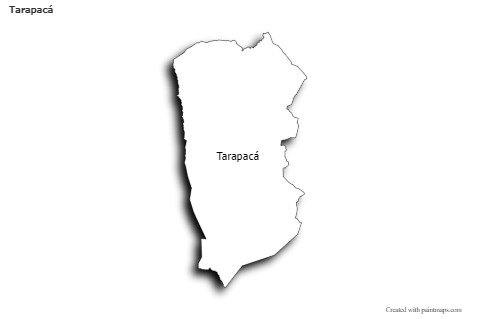 Sample Maps for Tarapacá (black-white,shadowy)