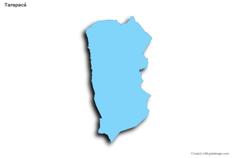 Sample Maps for Tarapacá (blue,outline,shadowy)