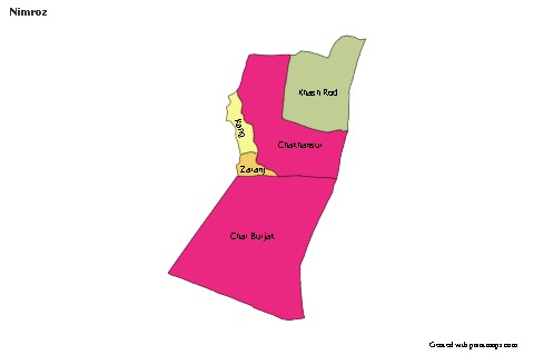 Sample Maps for Nimroz (colored)