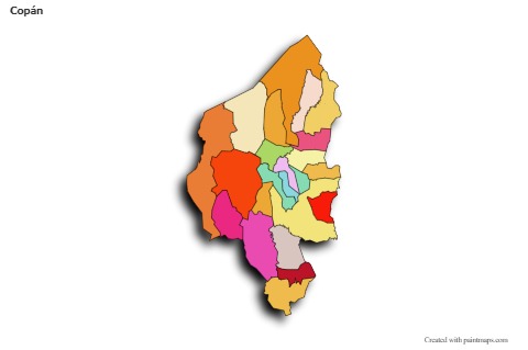 Sample Maps for Copán (colored,shadowy)