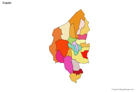 Sample Maps for Copán (colored)