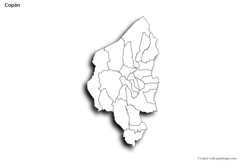 Sample Maps for Copán (black-white,shadowy)