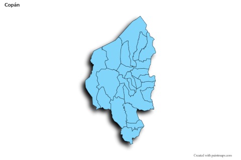 Sample Maps for Copán (blue,shadowy)