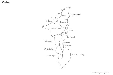 Sample Maps for Cortés (black-white)