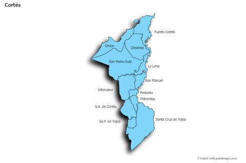 Sample Maps for Cortés (blue,shadowy)