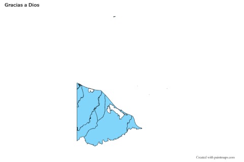 Sample Maps for Gracias a Dios (blue)