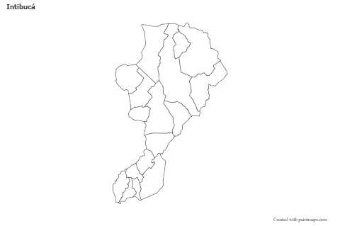 Sample Maps for Intibucá (black-white)