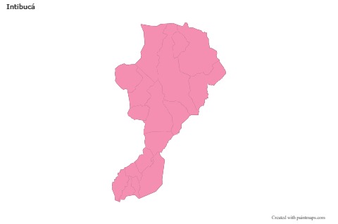 Sample Maps for Intibucá (pink,outline)