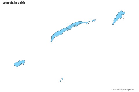 Sample Maps for Islas de la Bahía (blue)