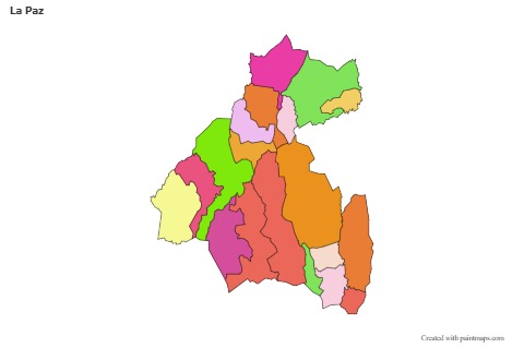 Sample Maps for La Paz (colored)