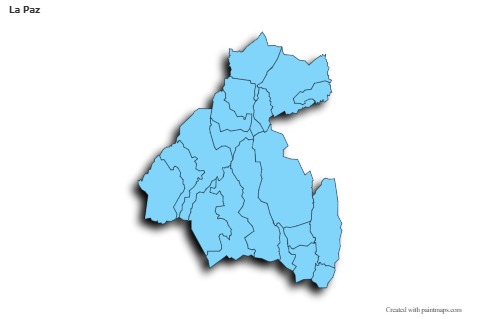 Sample Maps for La Paz (blue,shadowy)