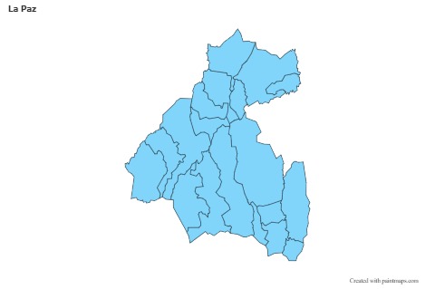 Sample Maps for La Paz (blue)